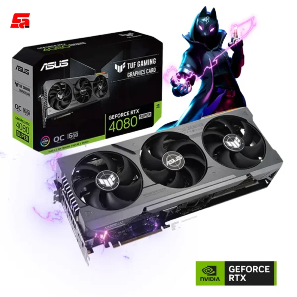 RTX 4080 SUPER 16GB GDDR6X 256BITS TUF GAMING OC (PN90YV0KA0-MVAA00)