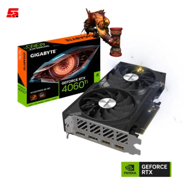 GEFORCE RTX 4060Ti 8GB GDDR6 128BITS WINDFORCE OC (PNGV-N406TWF2OC-8GD)