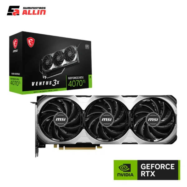 RTX 4070Ti SUPER 16GB GDDR6X 256BITS VENTUS 3X OC (PN912-V513-627)