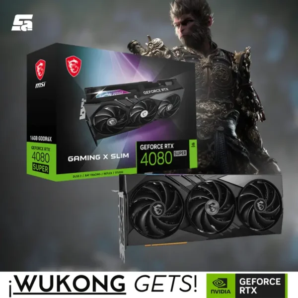 RTX 4080 SUPER 16GB GDDR6X 256BITS GAMING X SLIM OC (PN912-V511-257)