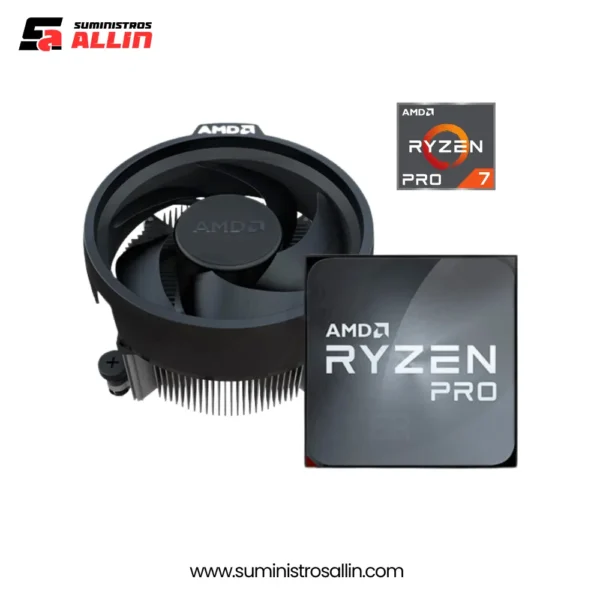 AMD RYZEN 7 PRO 4750G 3.6GHZ HASTA 4.4GHZ 8MB (100 -100000145MPK) AM4 8 NUCLEOS OEM CCOOLER