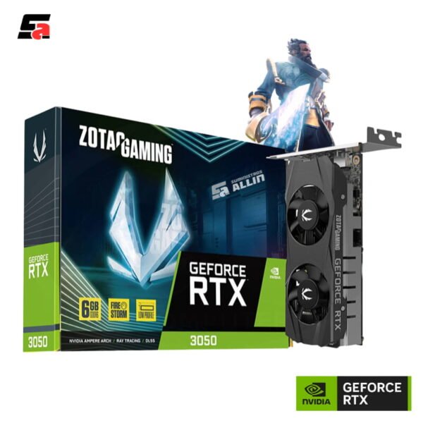 RTX 3050 6GB GDDR6 96BITS (PN:9288-1N7390-200Z8)