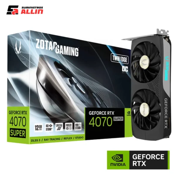 ZOTAC GAMING GEFORCE RTX 4070 SUPER 12GB GDDR6X 192BITS TWIN EDGE OC